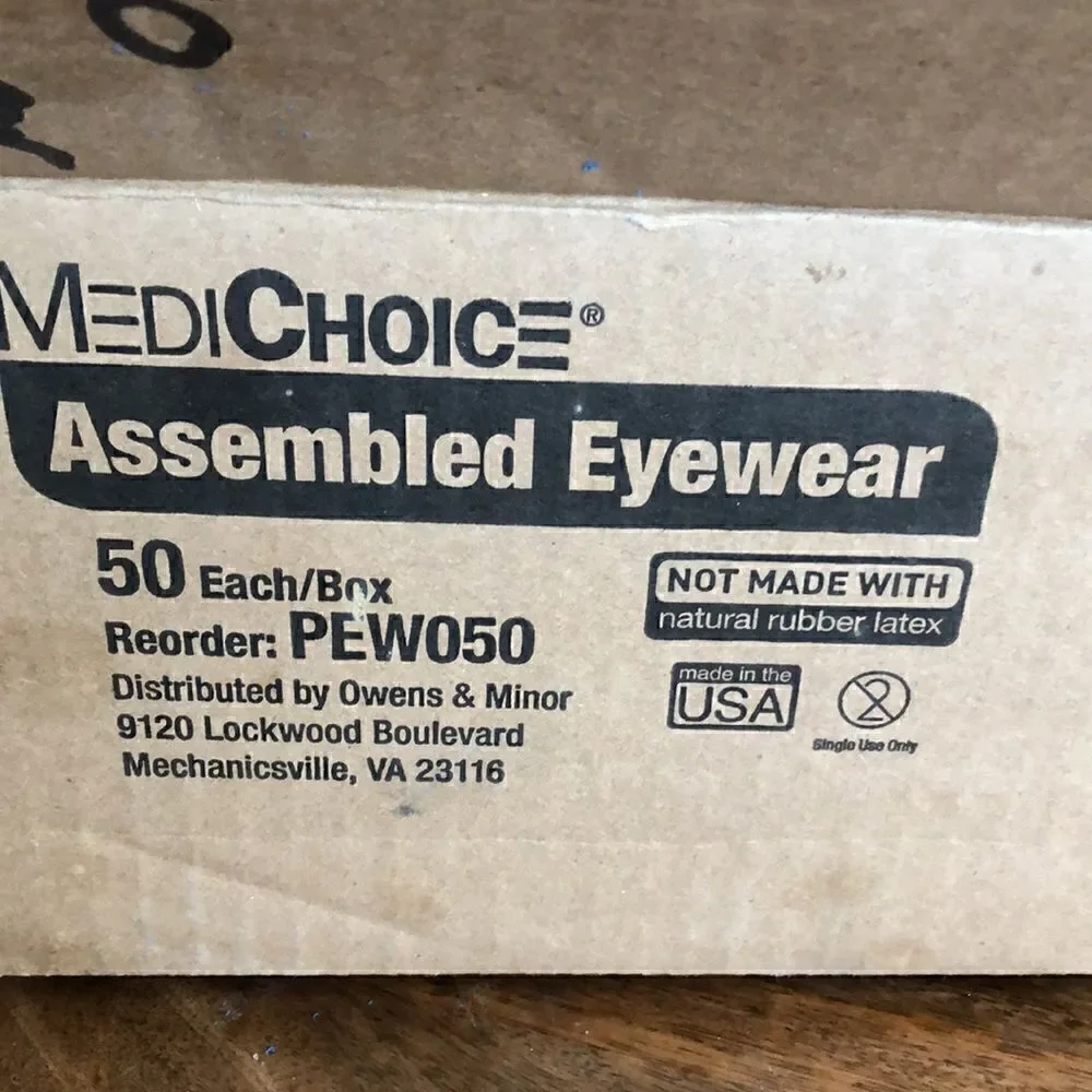 Medichoice assembled eyewear 50 pack